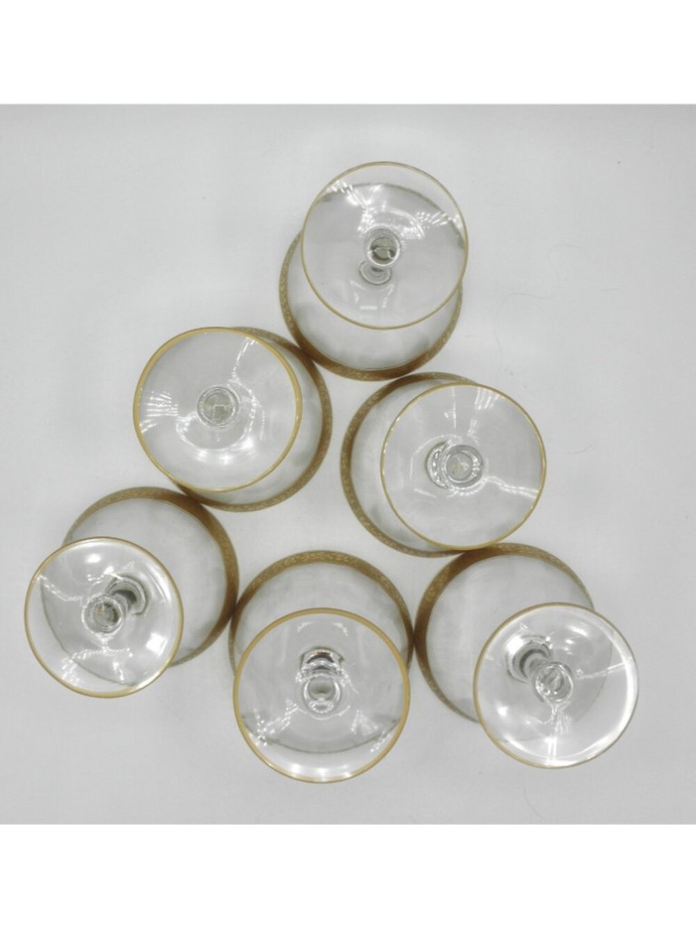 Rambler Rose by Tiffin-Franciscan Champagne Glasses Set of 6 Pattern TIFRAROSE11 - Picture 3 of 8